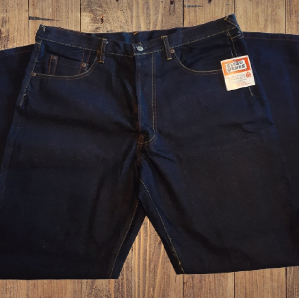 Evisu Genes Jeans Size 38 Japan Button Fly… - Picture 3 of 11